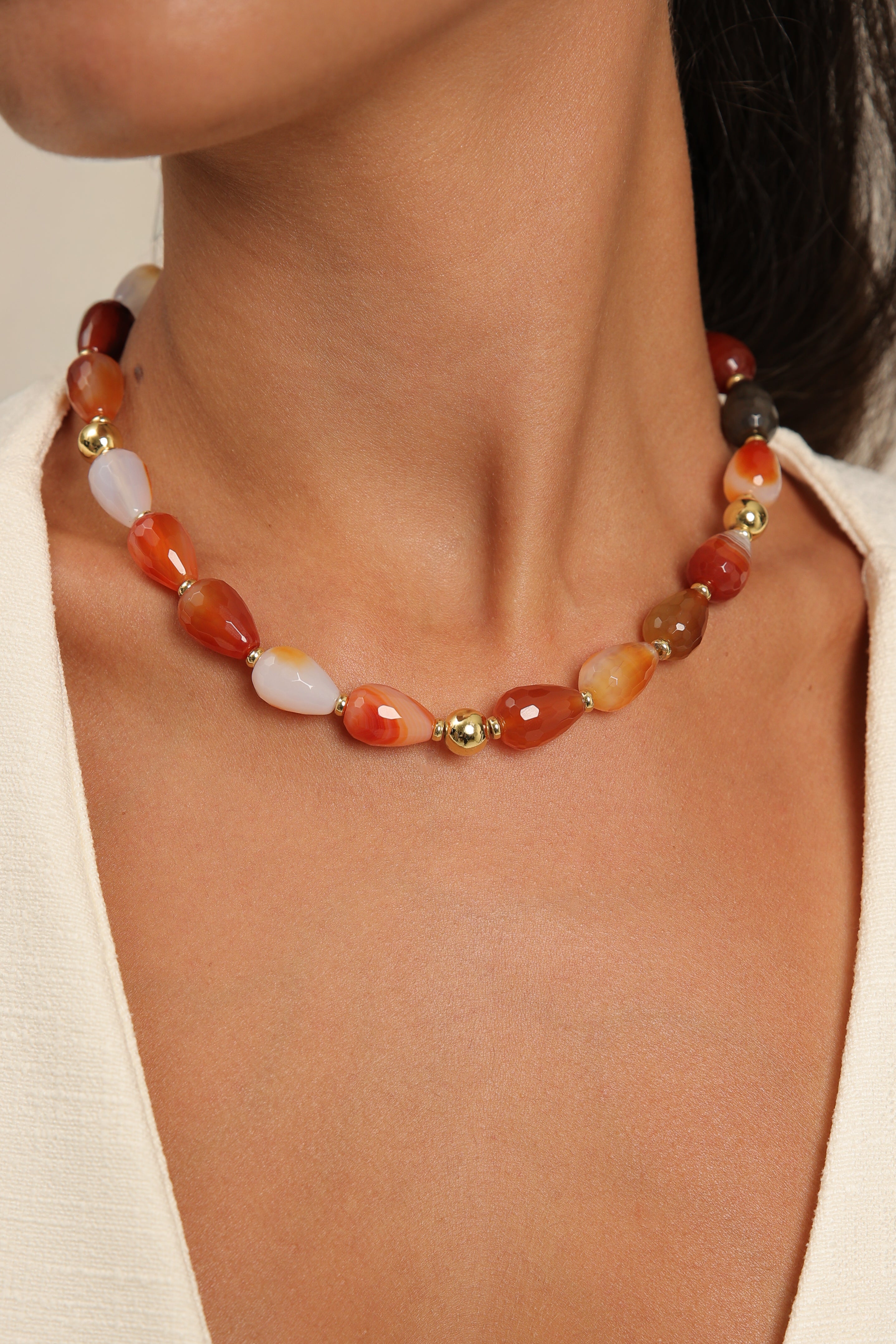 Carnelian Choker