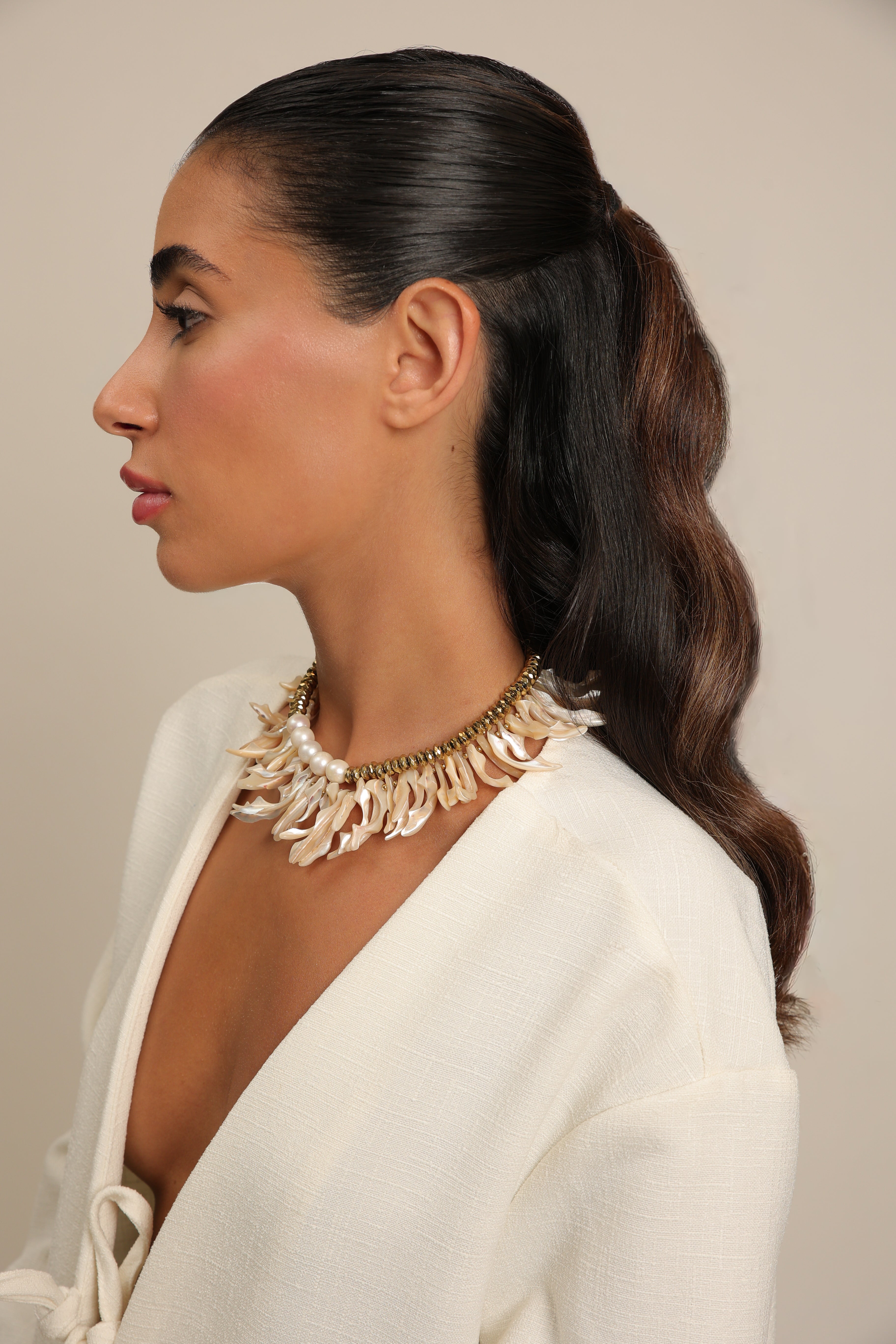 Pearl Necklace - Baroque Stick Pearls