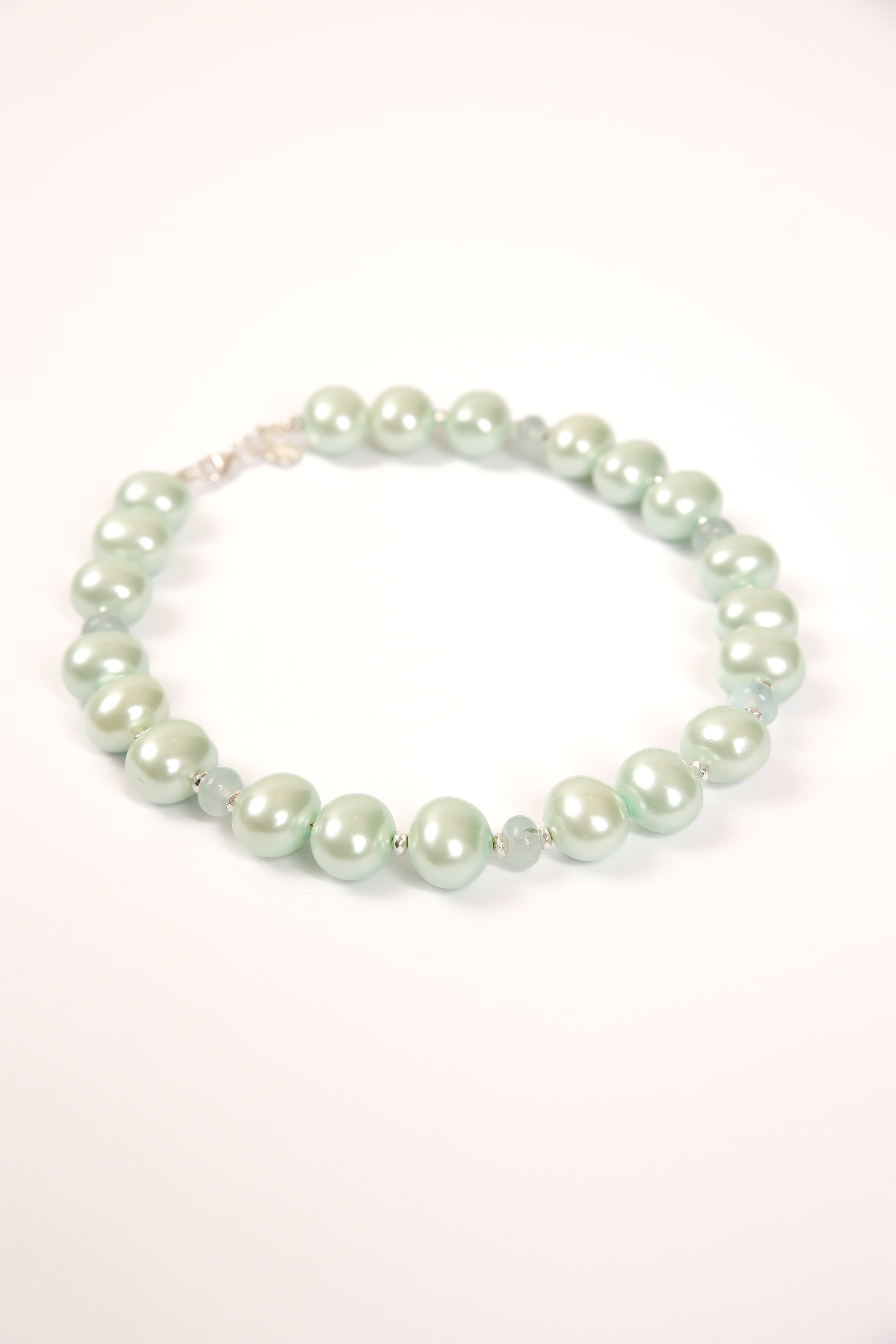 Majorica Pearl & Chalcedony