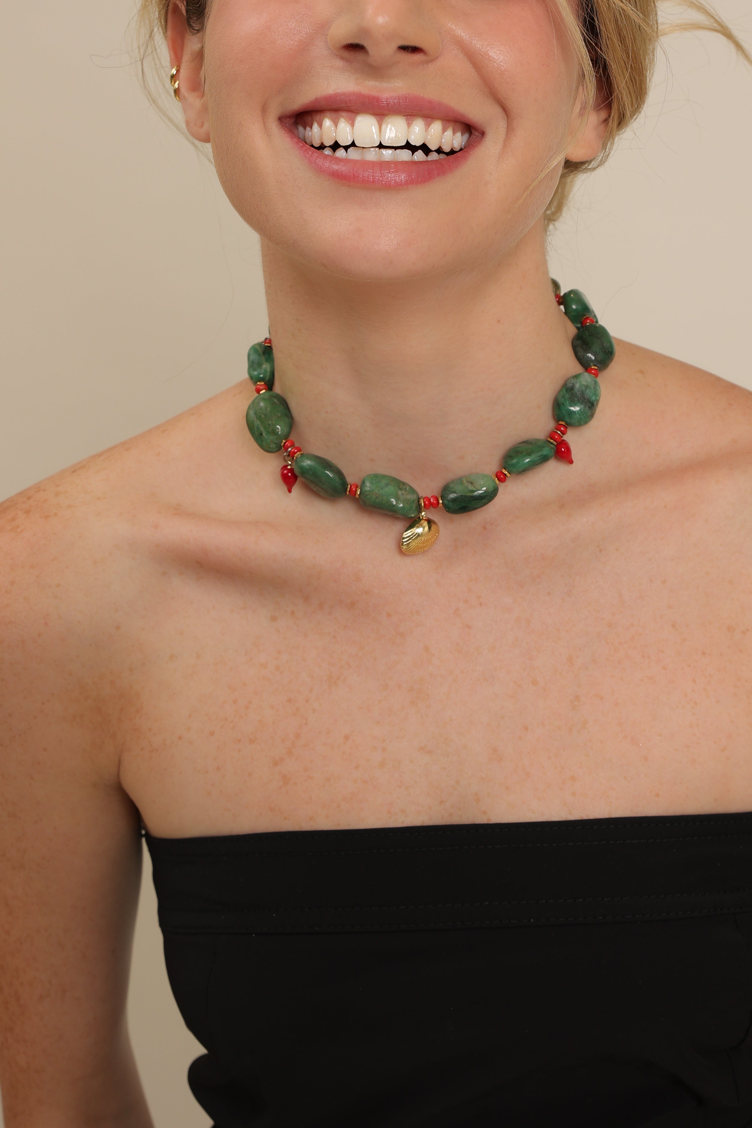 Green Jade Choker