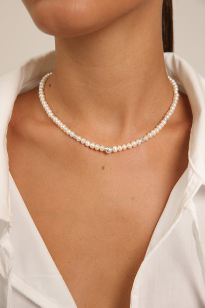 Pearl Necklace with Round Spheres