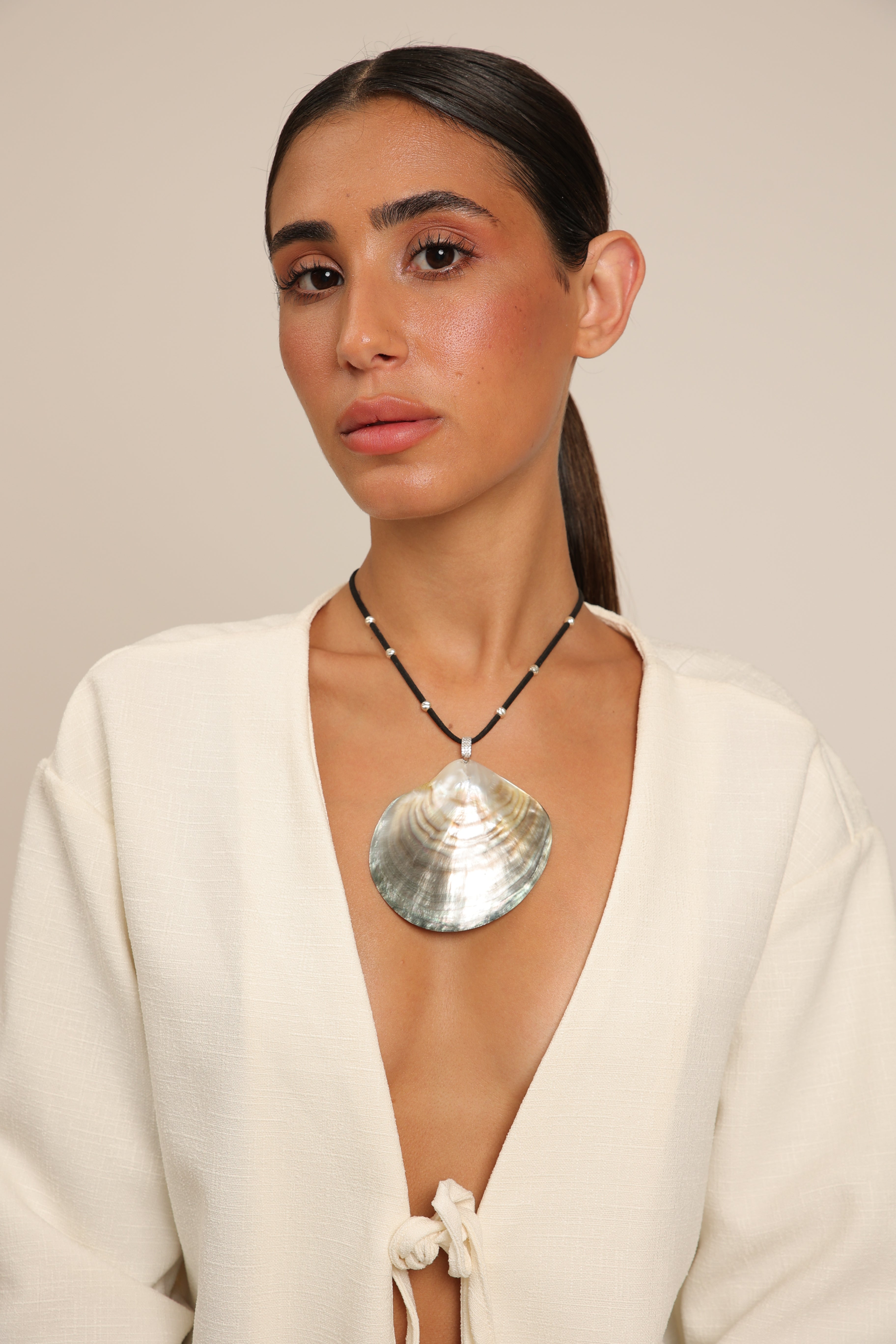 Mother of Pearl Shell Necklace