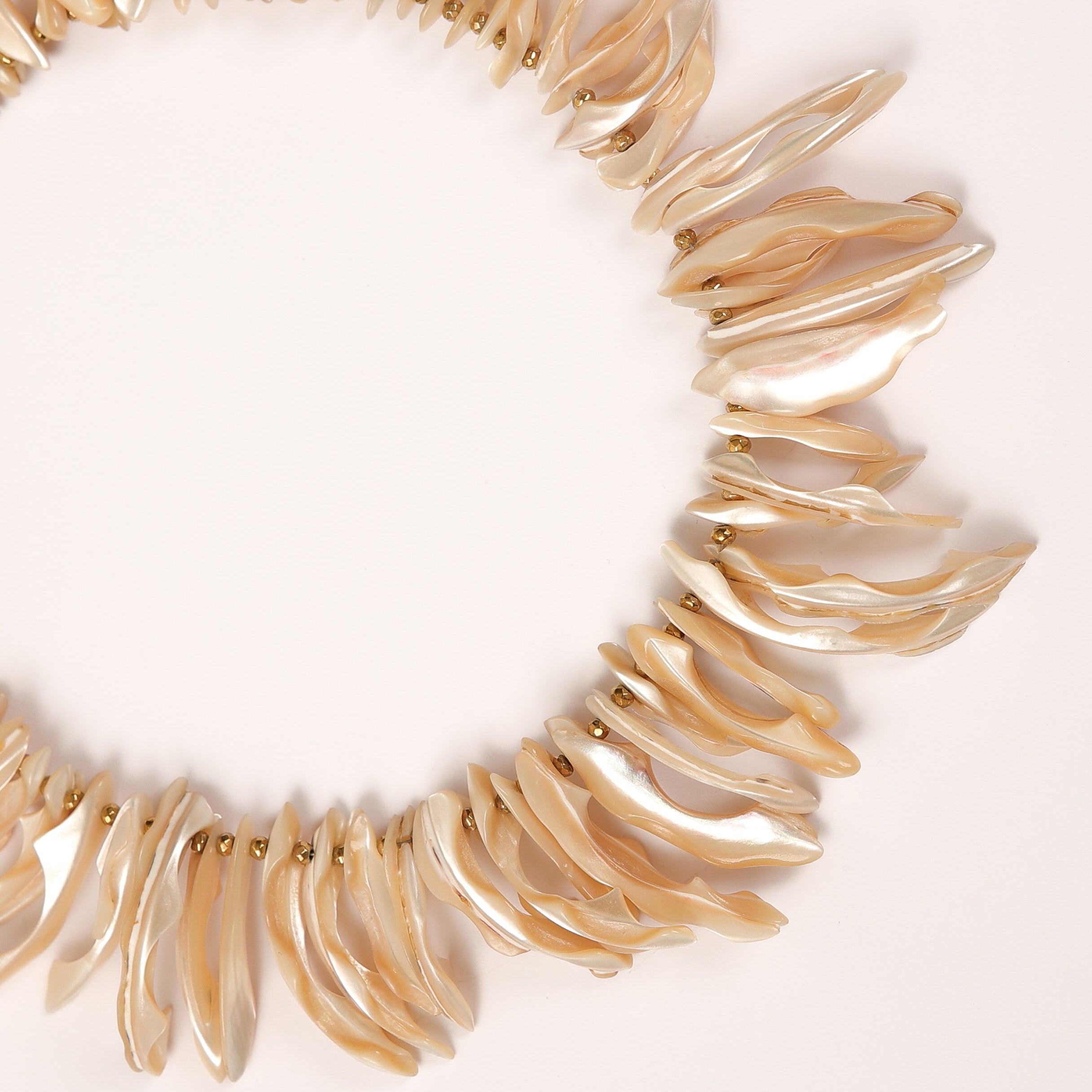 Collar de perlas - Perlas barrocas en barra