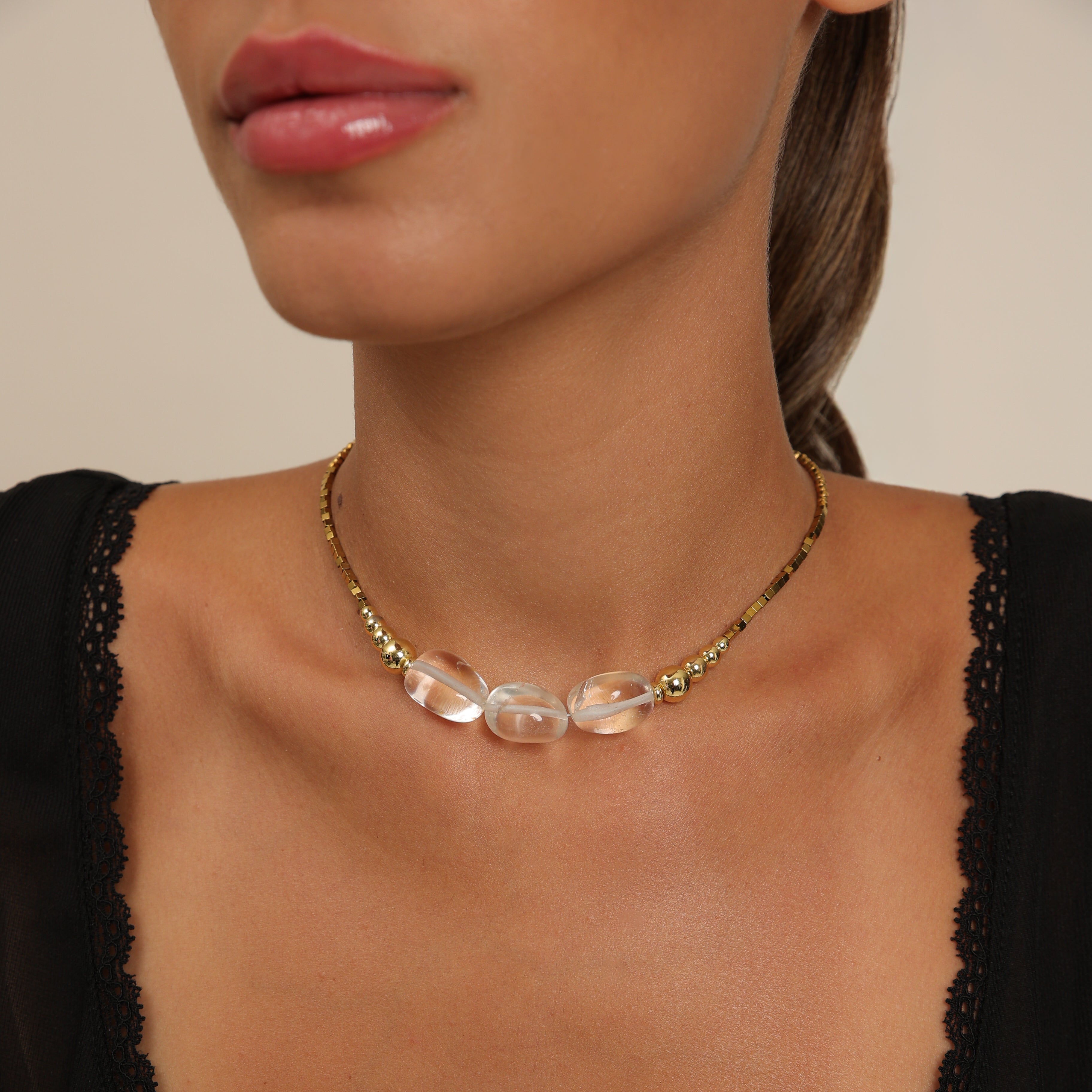 Juego de trío de cuarzo