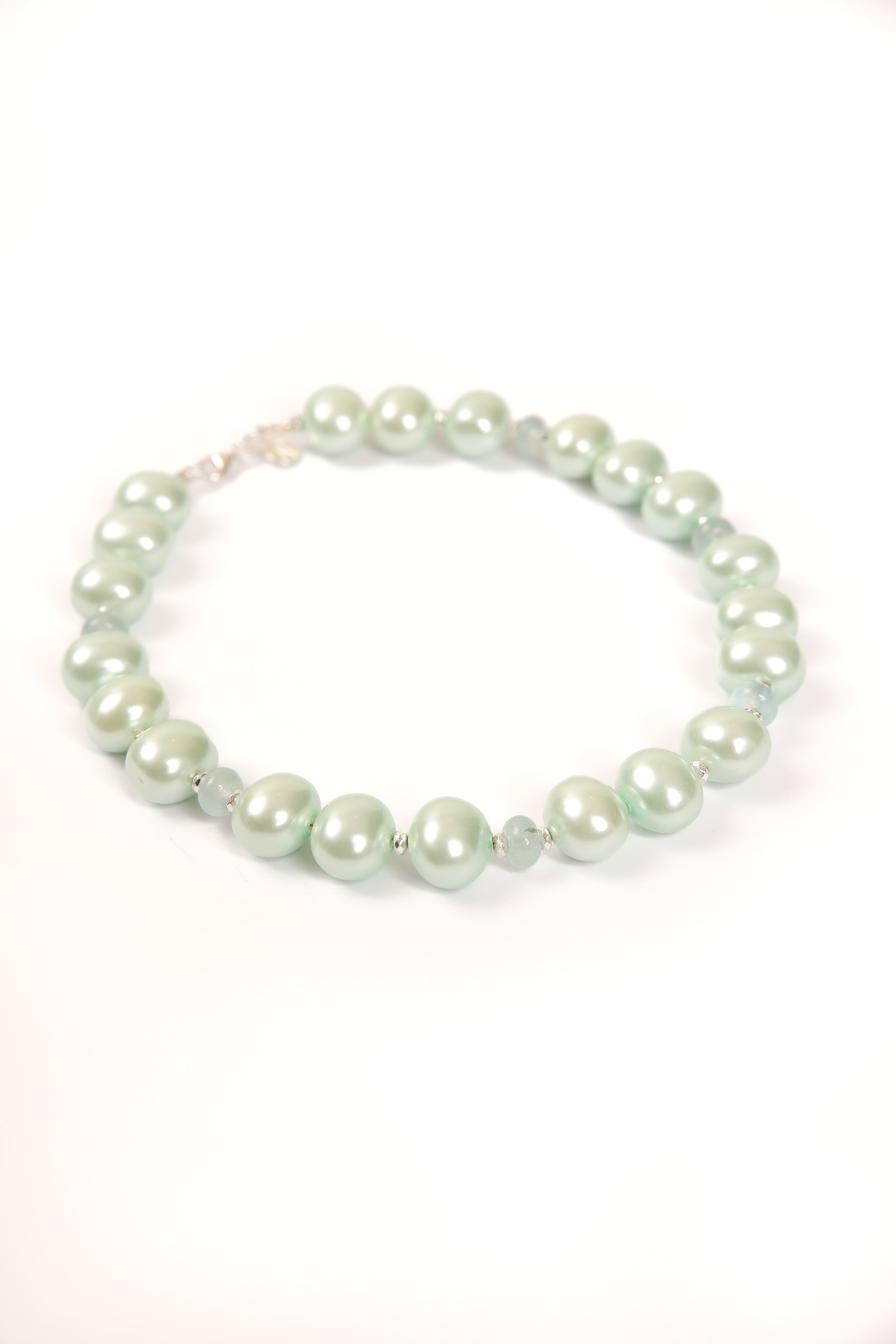Majorica Pearl & Chalcedony